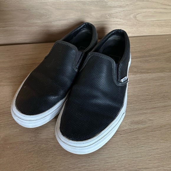 Vans Shoes - Vans Slip-On Perf Leather Shoe